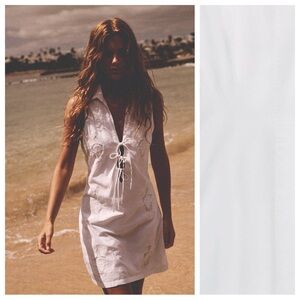 Zara White Mini Dress